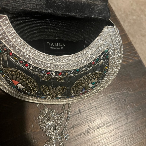 RAMLA Beverly Hills Black Mosaic Bag - Picture 2 of 3